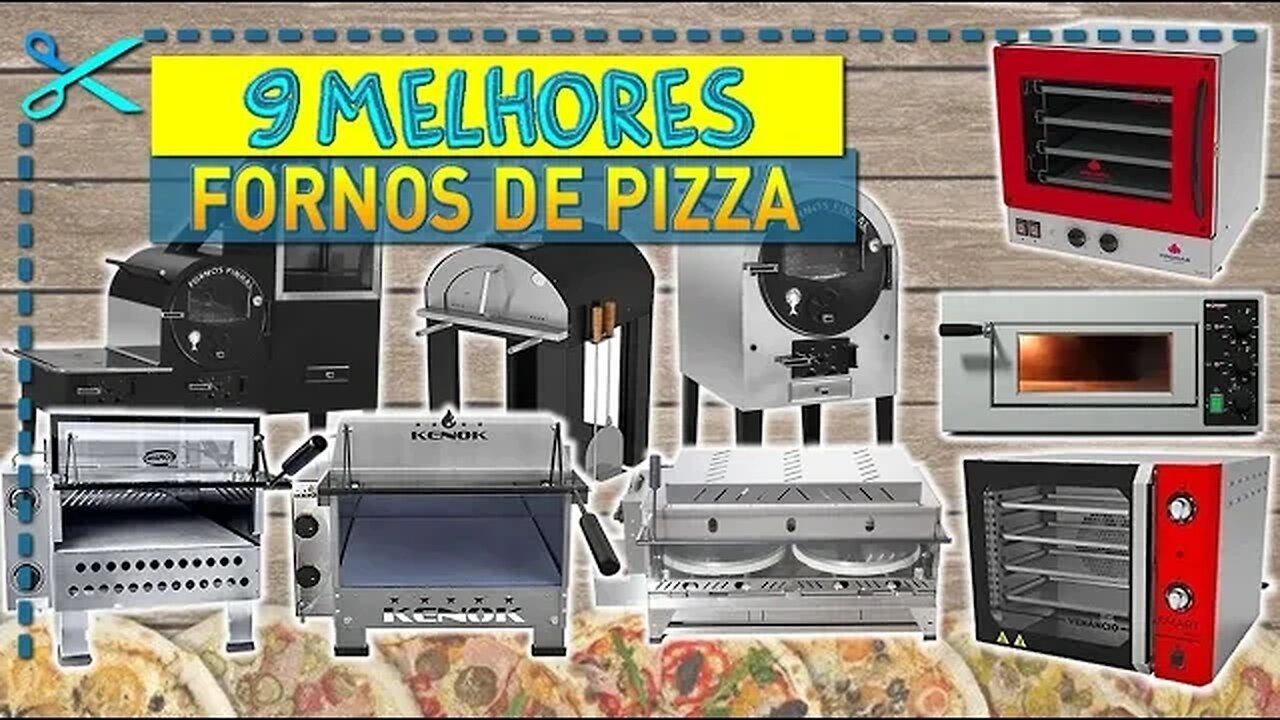 🏆 9 Melhores Fornos de Pizza a Lenha a Gás e Elétrico