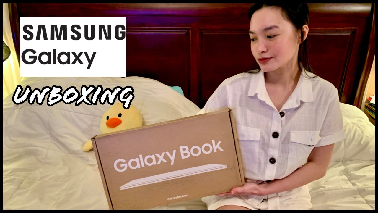 Samsung Galaxy Book Go Laptop Unboxing