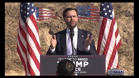 JD Vance Campaigns in Raeford, North Carolina