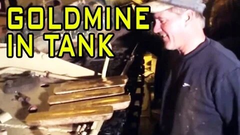 $2.5 Million Worth Of GOLD Found Inside Old Tank