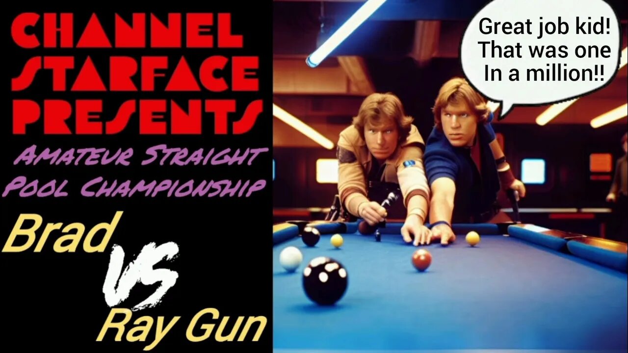 Brad vs Ray Gun (Amateur Straight Pool Championship)