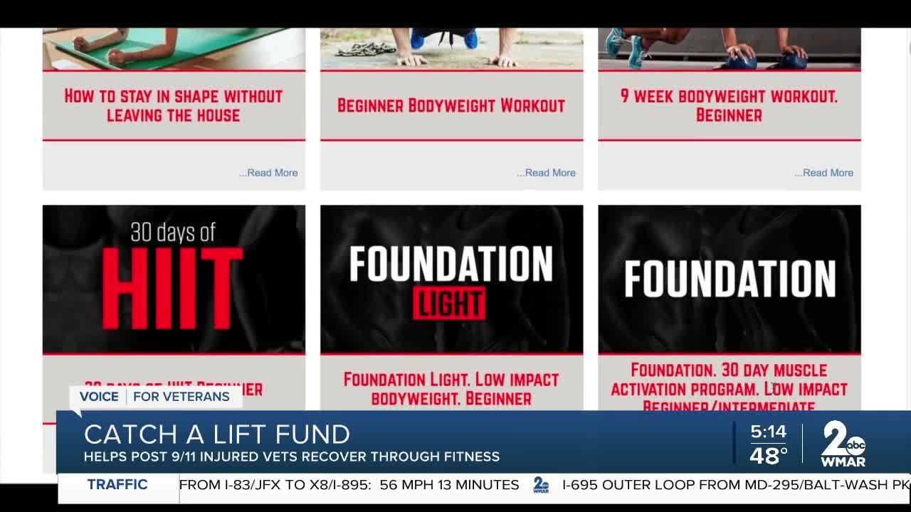 Catch a Lift Fund helps injured vets through fitness