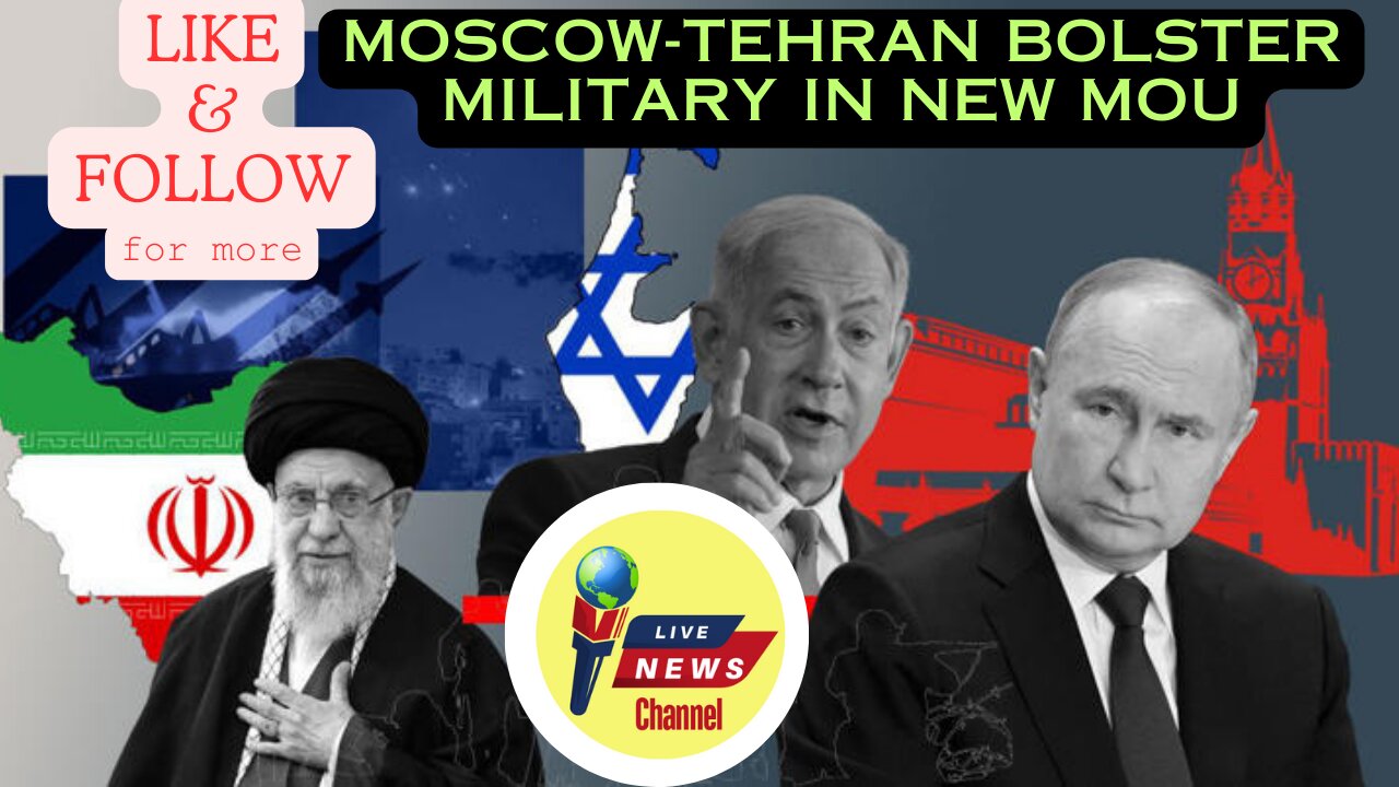 Putin's New Deal With Iran Spooks Israel And Biden | Moscow-Tehran Bolster Military In New MoU