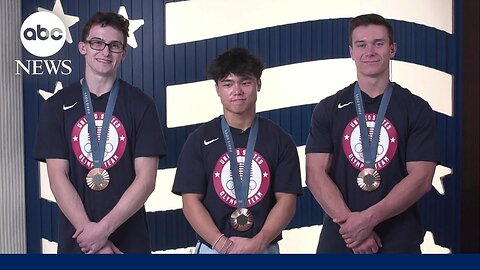 US men's gymnastics team take Olympic bronze, ending 16-year medal drought| RN ✅