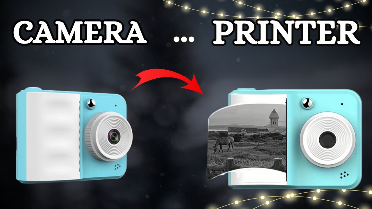 Why This Camera Printer is the Best Christmas Gift!