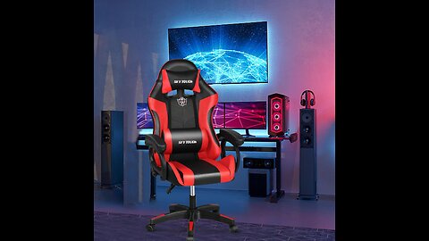 SKY-TOUCH Gaming Chair，Adjustable Computer Chair Pc