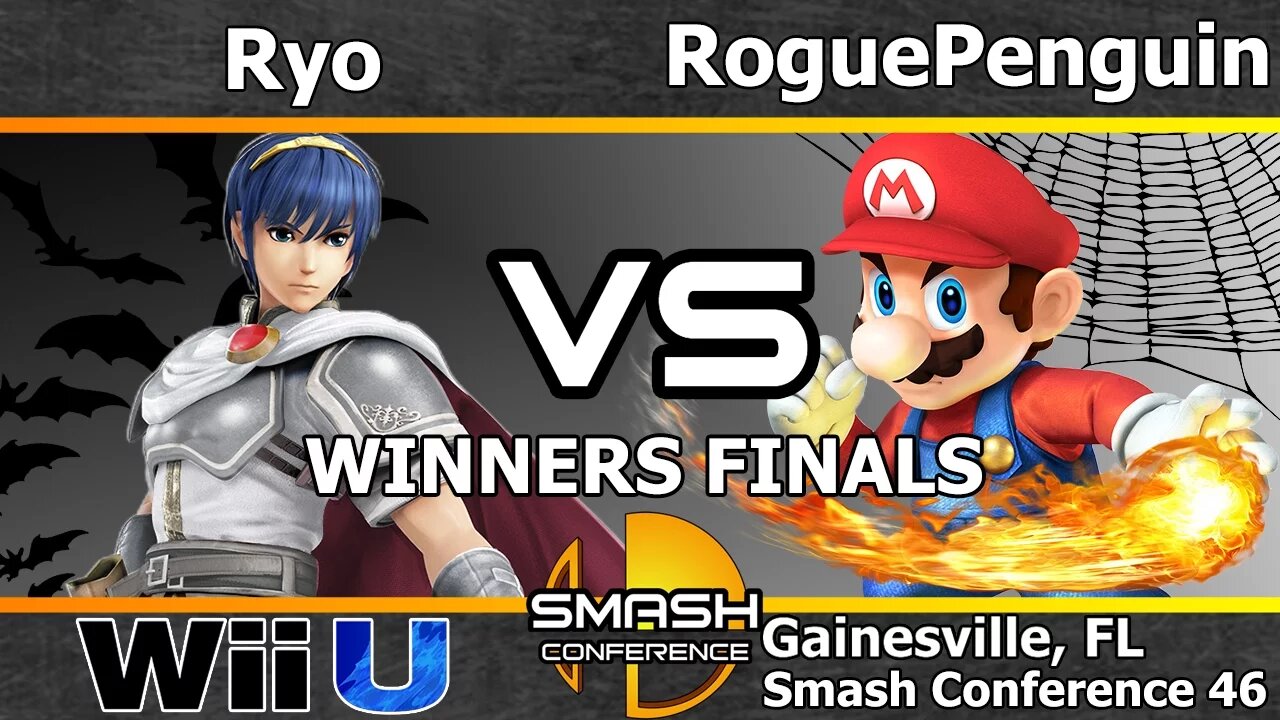 MVG|Ryo vs. RoguePenguin - SSB4 Winners Finals - SC46