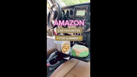 AMAZON CAR FAVORITES FOR SUMMER