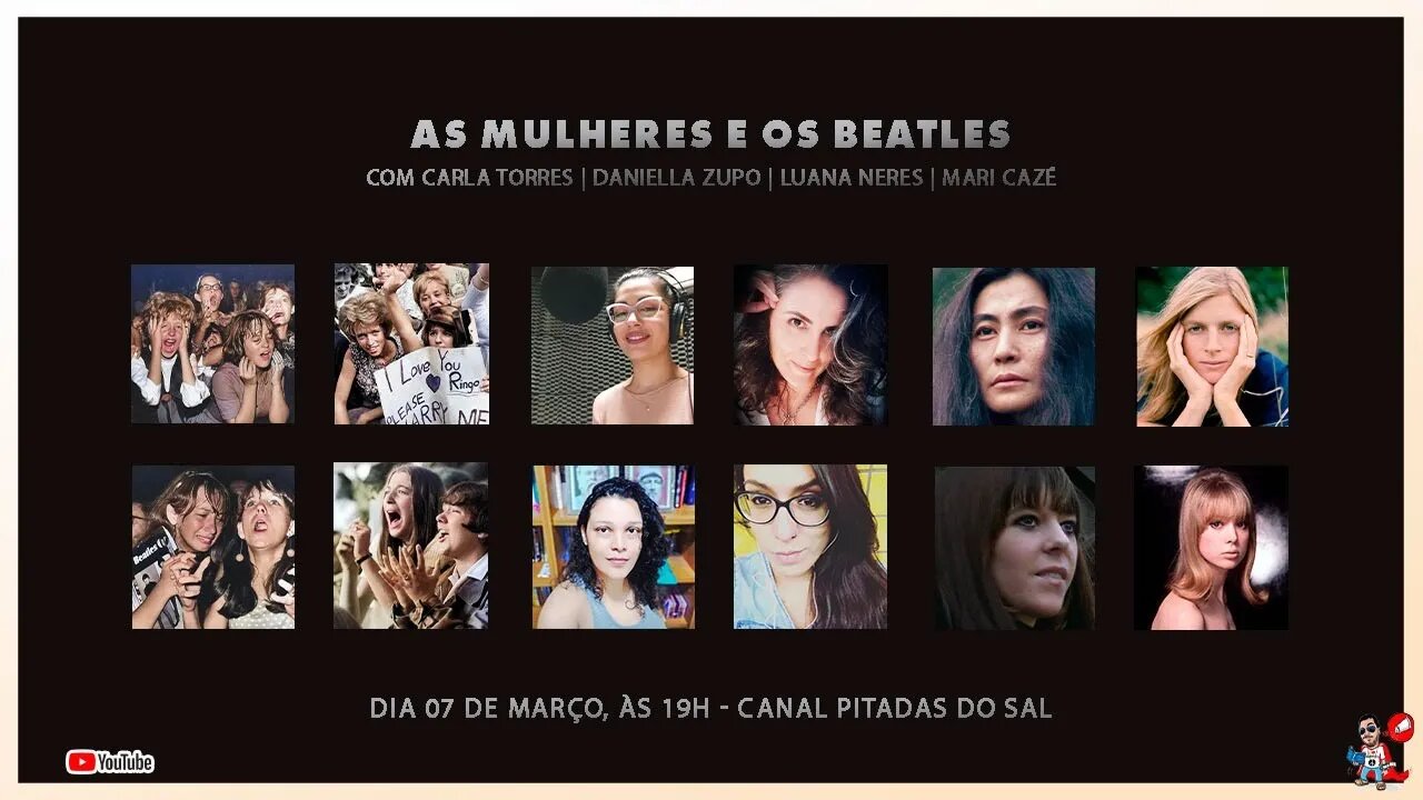 As Mulheres e os Beatles | Dia Internacional da Mulher | Podcast de Música