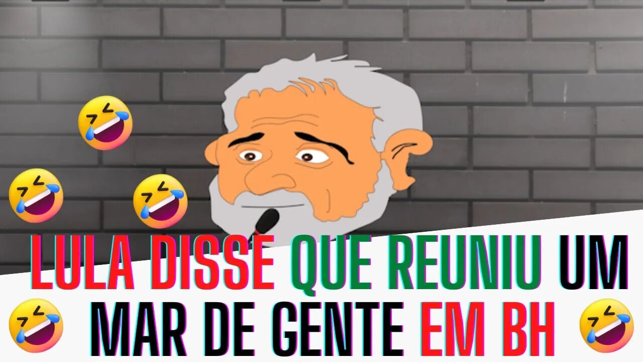 LULA e o mar de GENTE em BH