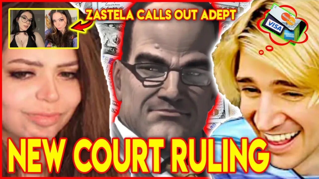 xQc vs Adeptthebest New Court Ruling in Divorce Case | Zastela Calls Out Adept