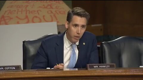 Dem Abortion Witness Accuses Sen Hawley Of Causing Violence For Saying Only Women Can Get Pregnant