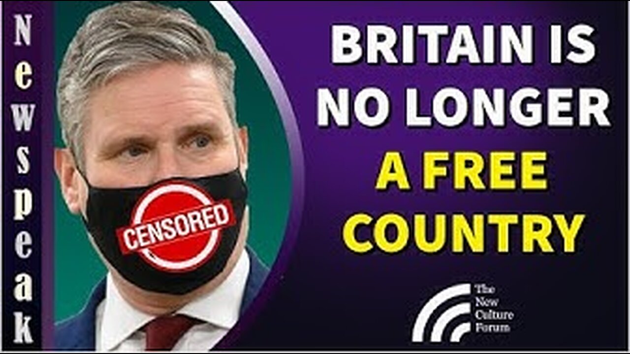 The World Is Shocked at British Censorship & Lack of Free Speech and our Authoritarian Government