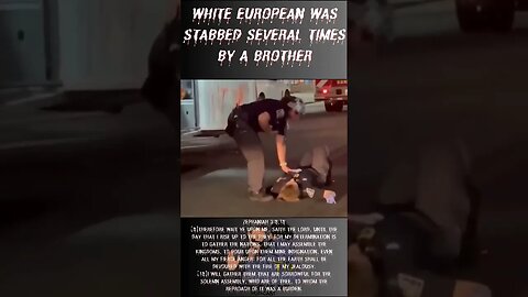 White EMT worker stabbed by black man in NYC