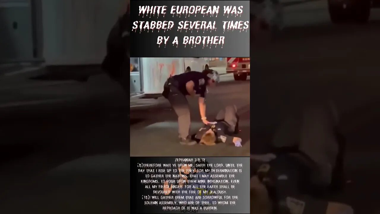 White EMT worker stabbed by black man in NYC