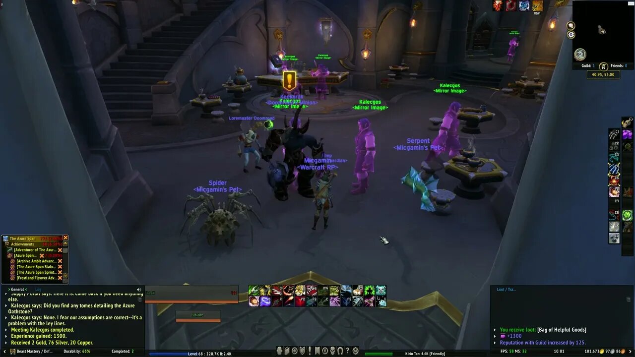 World of Warcraft Dragonflight The Many Images of Kalecgos