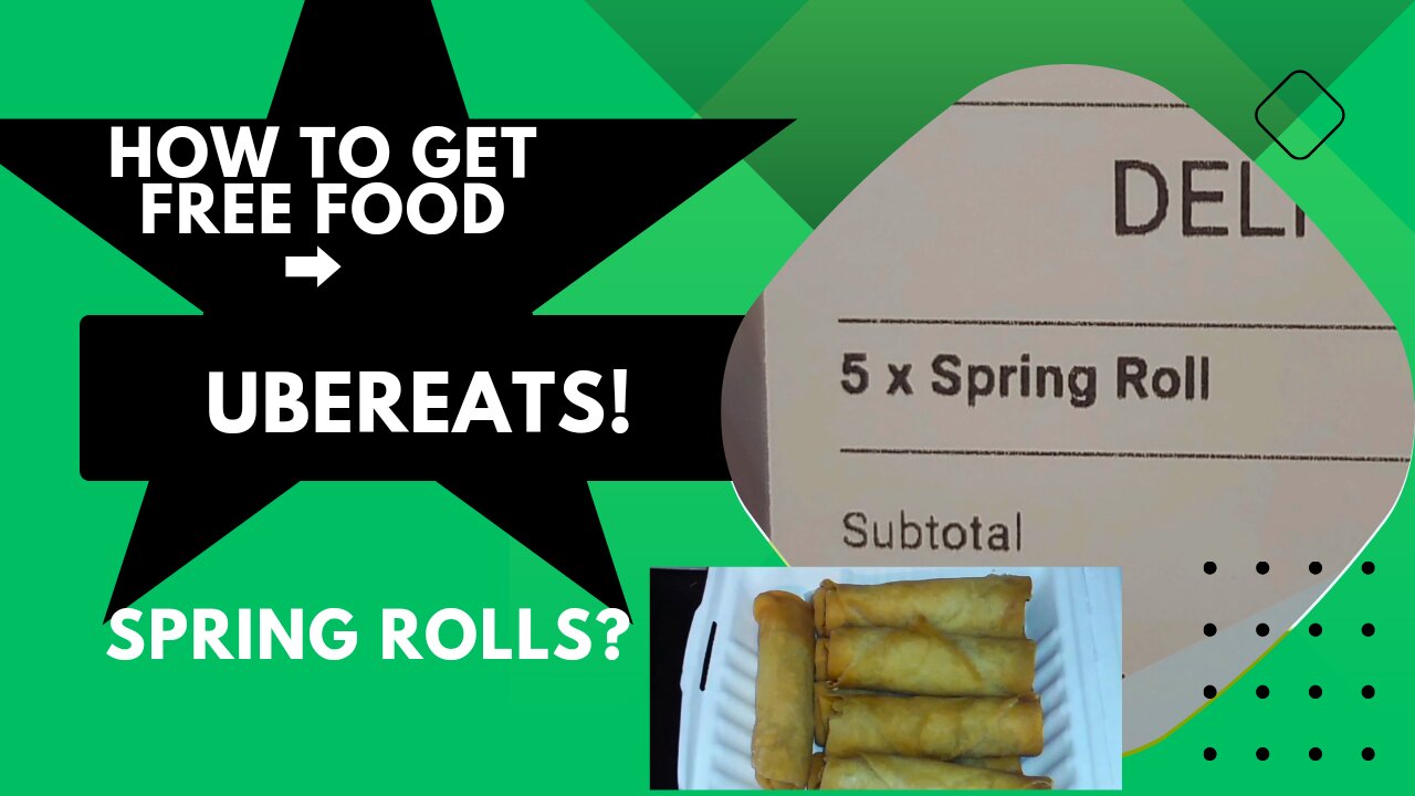 Rumble Shorts#5 : How to get free food from UberEats [9:16 - Mobile View]