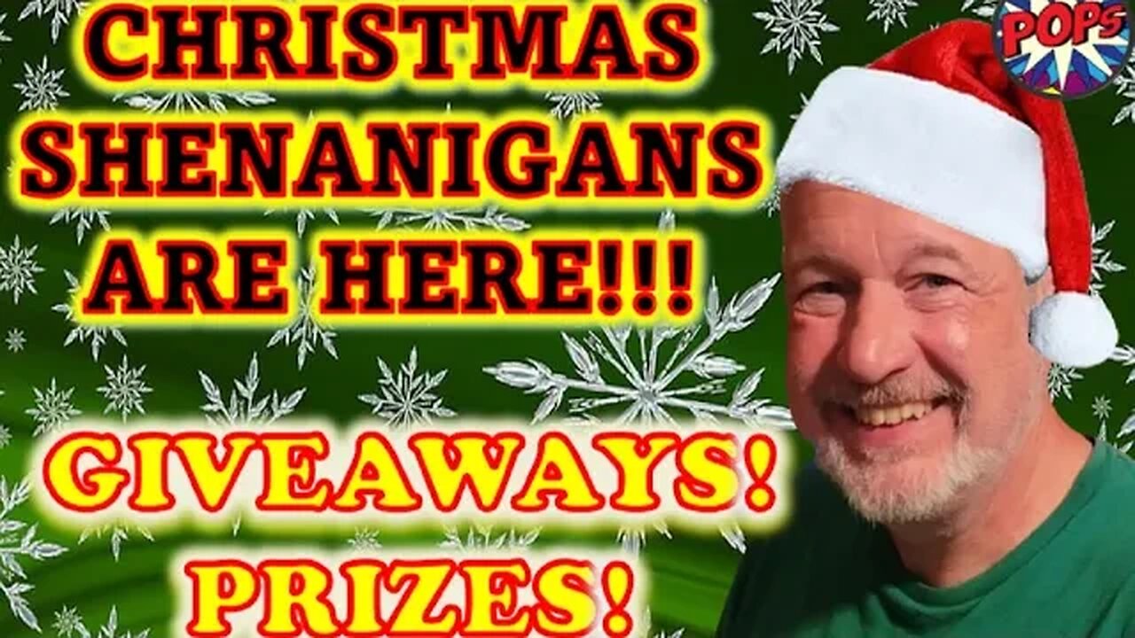 POPS LIVE: Christmas Giveaway Details & Plans