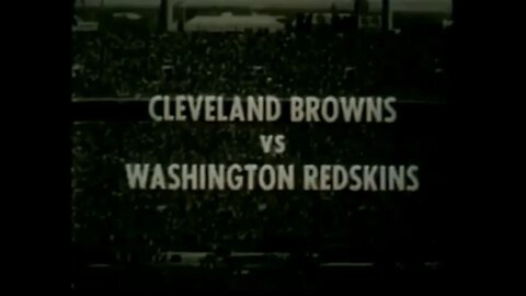 1960-12-04 Cleveland Browns vs Washington Redskins