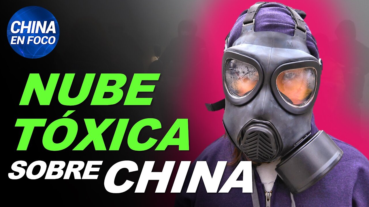Enorme nube tóxica invade Beijing. Se agotan la flores para los muertos en Wuhan