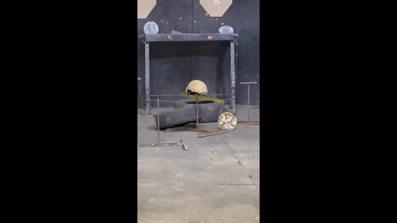 Alleged Israeli helmet sent to Ukraine fails to stop 9mm round