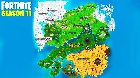 *NEW* SEASON 11 MAP in Fortnite! (New Map!)