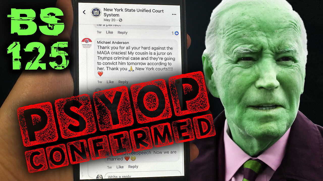 Broken Sim 125: Trump Juror PSYOP + Biden Coup Underway? + Ari Shaffir on Antisemitism