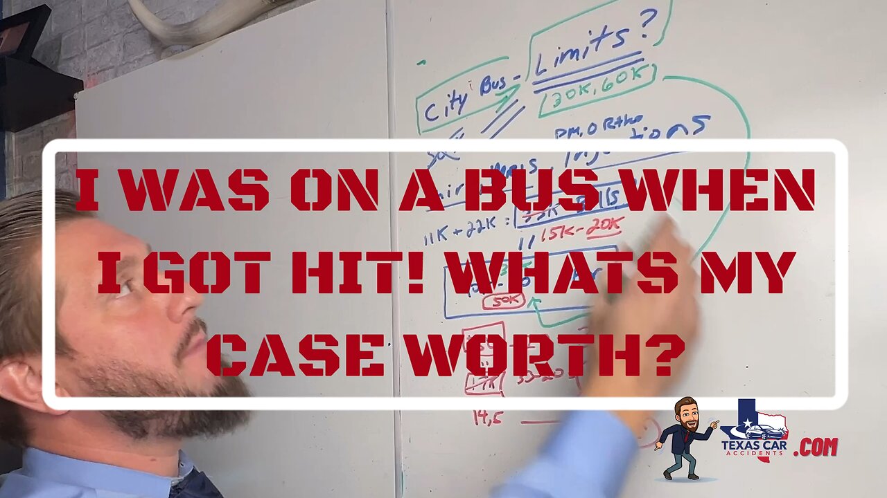Hit on a bus! Whats my accident case worth?