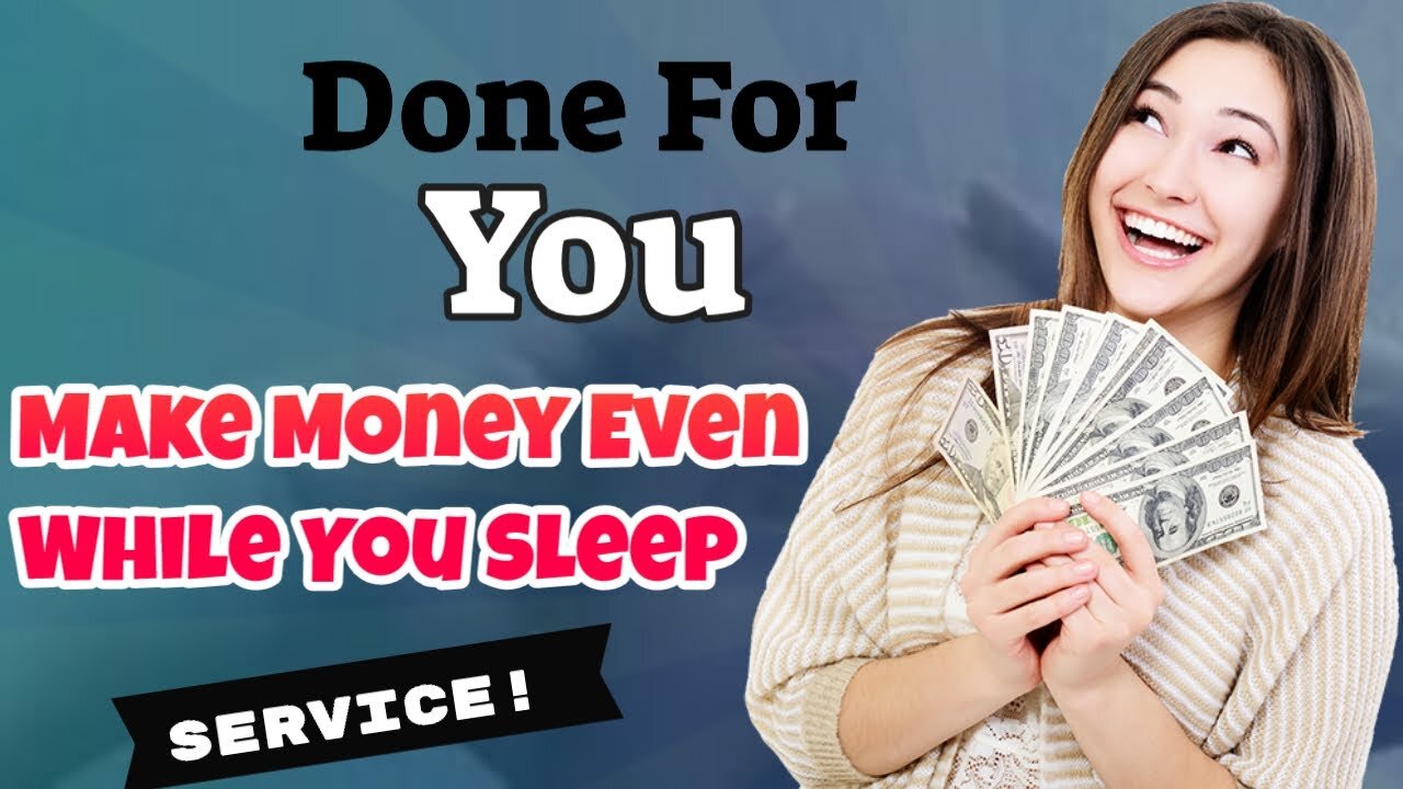 A "Done For You" Affiliate Marketing Program