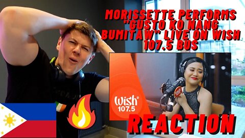 🇵🇭Morissette performs "Gusto Ko Nang Bumitaw" LIVE on Wish 107.5 Bus ((IRISH GUY REACTION!!))