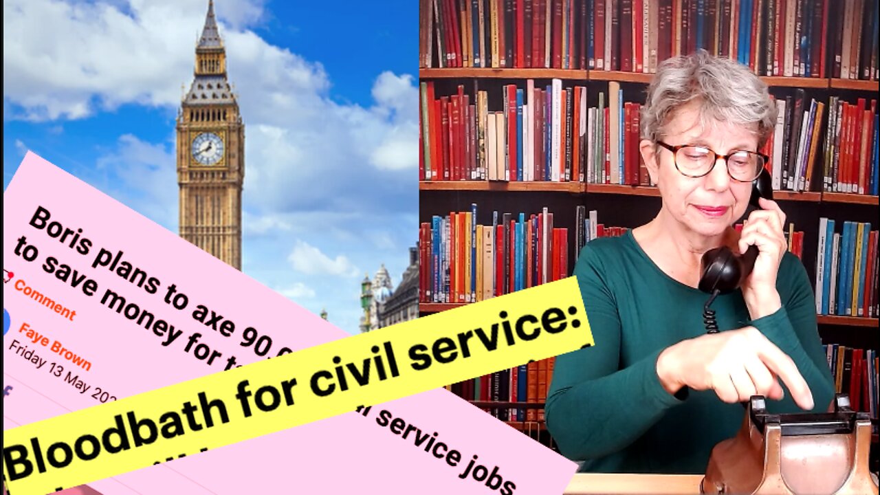 Civil Service Job Cuts - Sir Humphrey Gets His Marching Orders