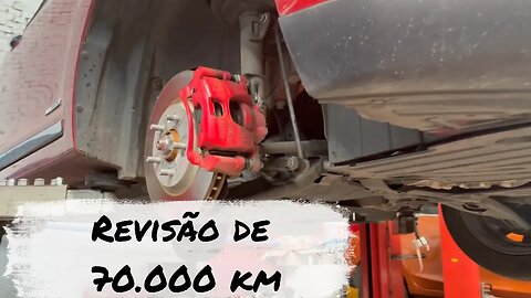 Revisão de 70.000 km do JAC IEV40