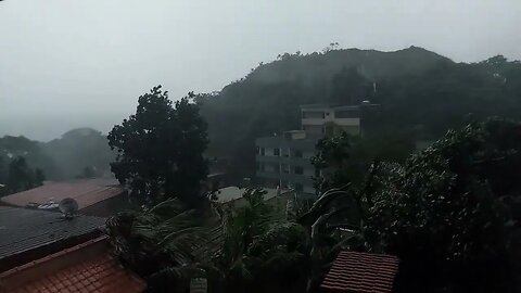 Muita chuva em Muriqui!