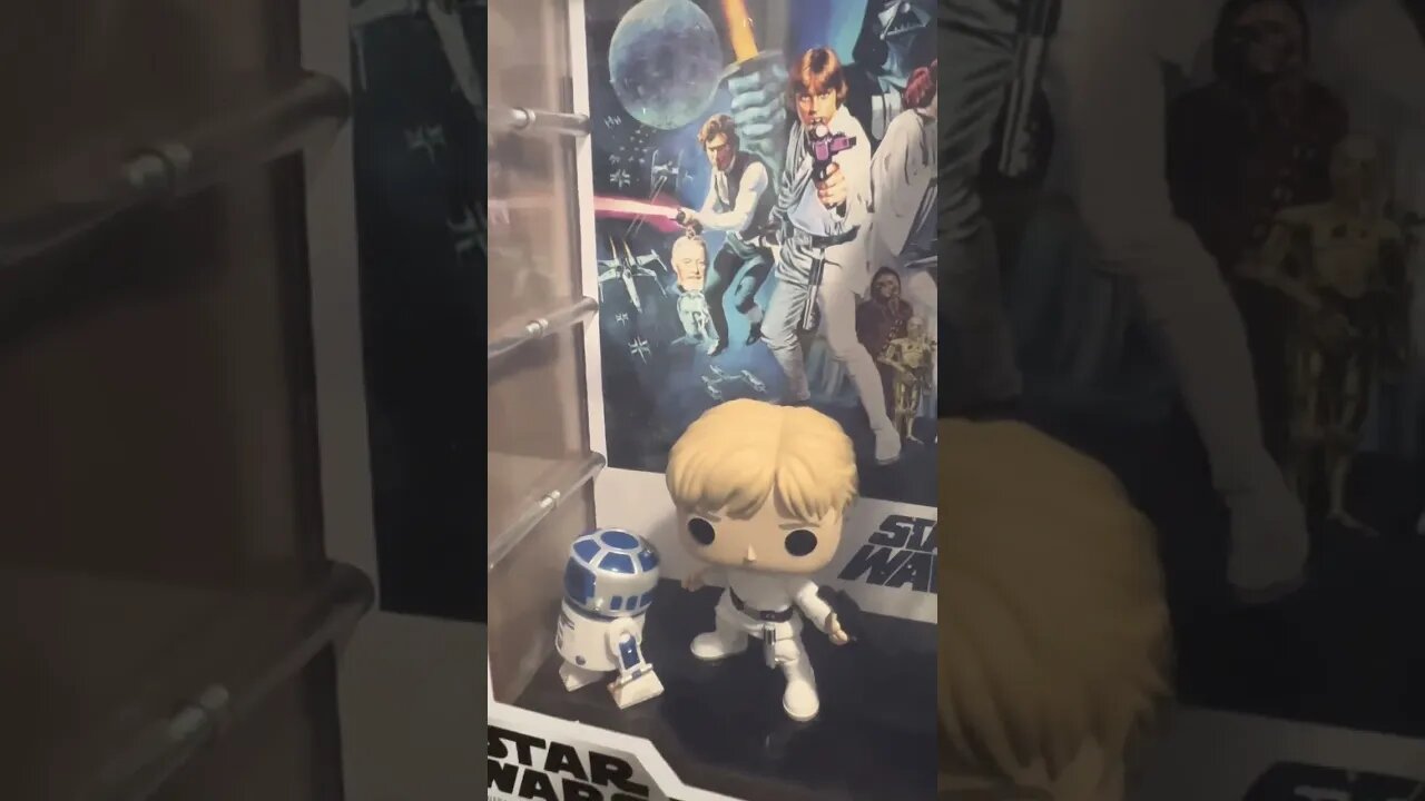 Luke Skywalker Movie Poter Pop #shorts #sub #funko #funkopop #funkopops #skywalker #starwars #grogu