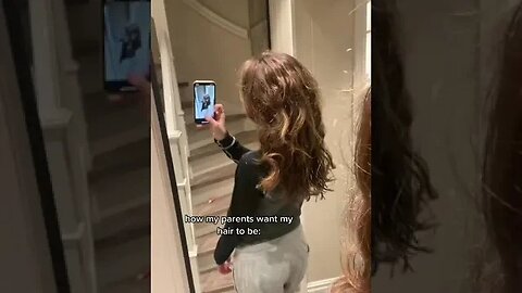 How My Parents Want My Hair To Be Video By User6677018811629 #Shorts