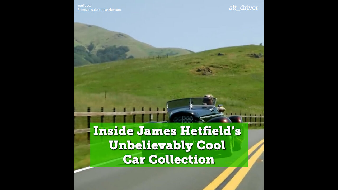 Inside James Hetfield’s Unbelievably Cool Car Collection