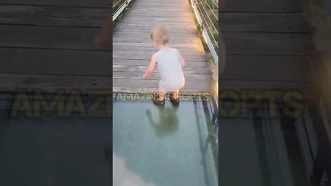 Amazing Scared Toddler 😍#shorts #short #viral