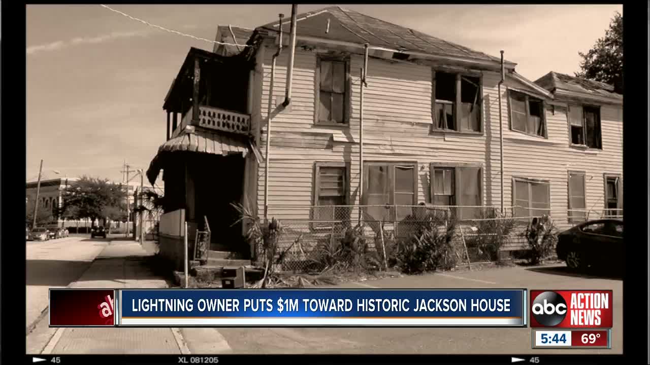 Jeff Vinik and family commit $1M to save Tampa's iconic Jackson House