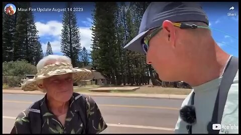 Maui, Fish shares his testimony. Police blocked people from leaving!!