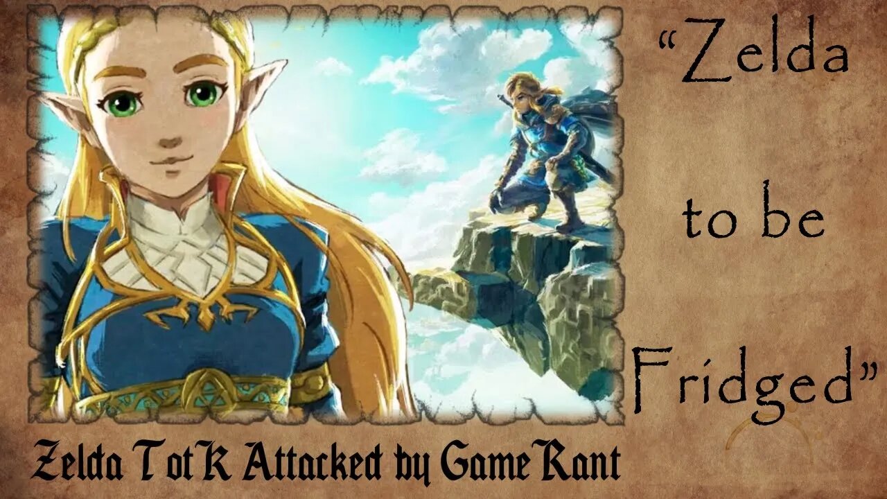 Zelda: Tears of the Kingdom ATTACKED for Male Protagonist | "Zelda Should be the MAIN CHARACTER!"