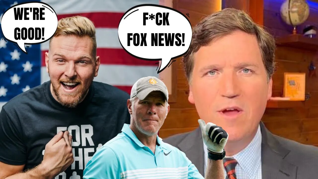 Brett Favre DROPS Pat McAfee Lawsuit! Calls For FOX NEWS BOYCOTT over Tucker Carlson Firing?!