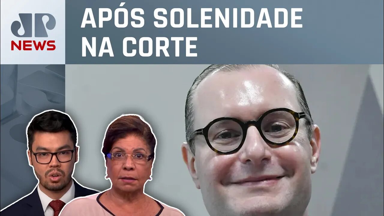 Cristiano Zanin celebra posse no STF com festa; Dora Kramer e Nelson Kobayashi comentam