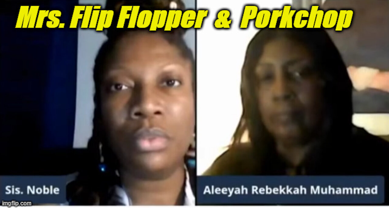 DooDooLady Watch Her Friend Aleeyah (Porkchop) MuHAMmad Go Down In , FLAMES !