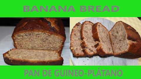 Banana Bread without mixer