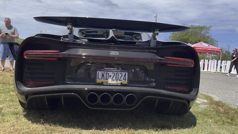 Bugatti Chiron Sport startup sound