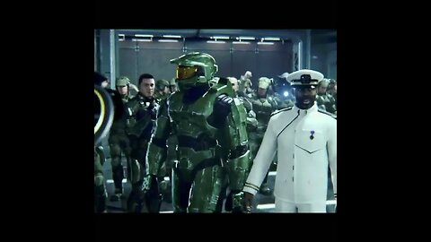 Sergeant Johnson: “Folks need heroes, Chief. To give them hope.” Halo 2 Anniversary Cinematic