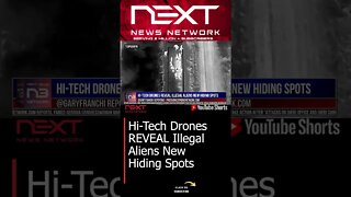 Hi-Tech Drones REVEAL Illegal Aliens New Hiding Spots #shorts