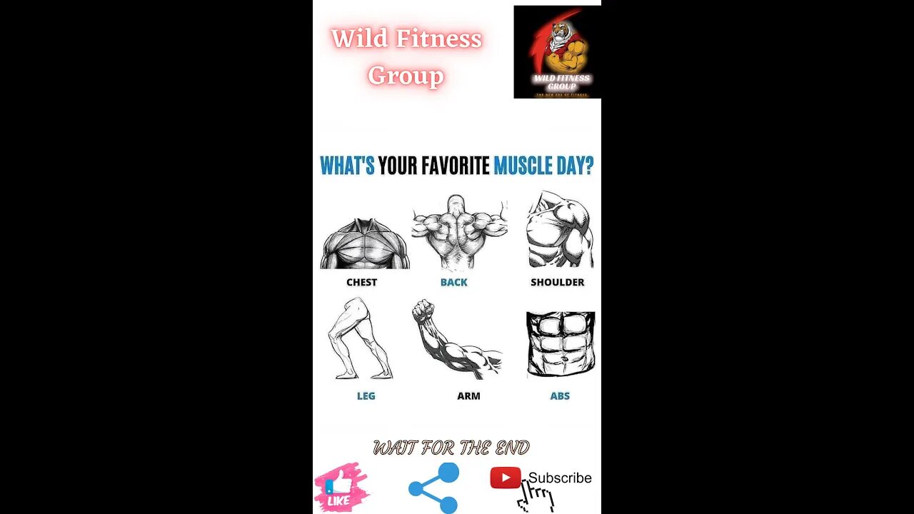 🔥What's your favorite muscle day🔥#shorts🔥#viralshorts🔥#fitnessshorts🔥#wildfitnessgroup🔥