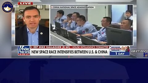 加拉格尔主席：我认为我们应该假定中国共产党会尝试着将卫星武器化。 与中国太空设立危机沟通热线并没有什么错…问题是中共拒绝了…