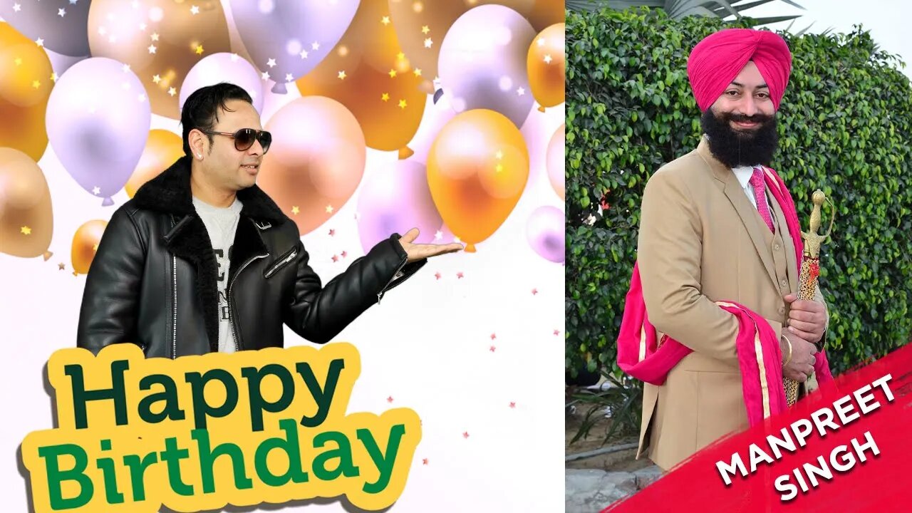 On this wonderful day, I wish you the best that life has to offer! Happy birthday Manpreet Singh